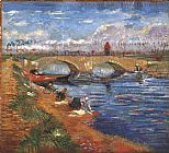 Pont sur le canal Vigueirat 1888 by Vincent van Gogh